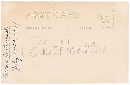 Lot #378 Robert Wadlow Signed Photograph - Image 2