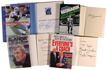 Lot #1631 Football Hall of Famers Books - Image 3