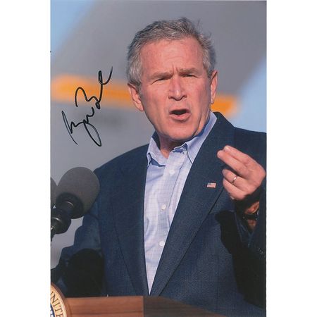 Lot #14 George W. Bush Signed Photograph