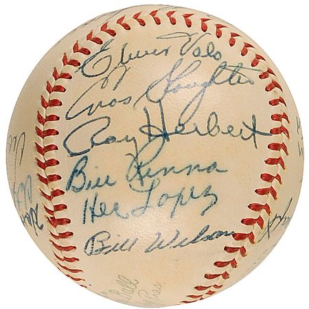 Lot #1680 Kansas City Athletics Baseball - Image 1