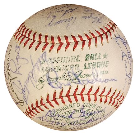 Lot #1682 Kansas City Athletics Baseball - Image 3
