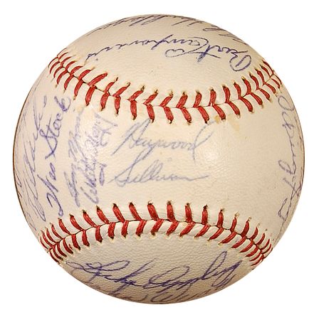 Lot #1682 Kansas City Athletics Baseball - Image 4