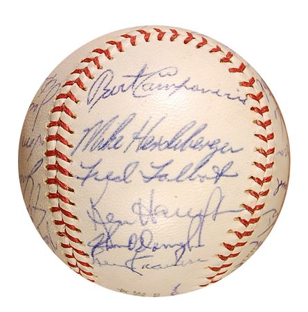 Lot #1682 Kansas City Athletics Baseball - Image 6