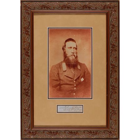 Lot #422 John Bell Hood Signature - Image 1