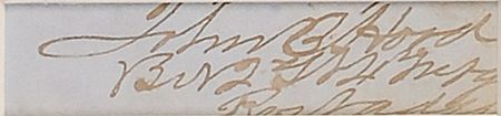 Lot #422 John Bell Hood Signature - Image 2