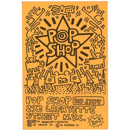 Lot #621 Keith Haring: Expressive original Haring sketch - Image 1