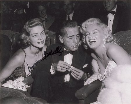 Lot #1171 Lauren Bacall Signed Photographs - Image 1