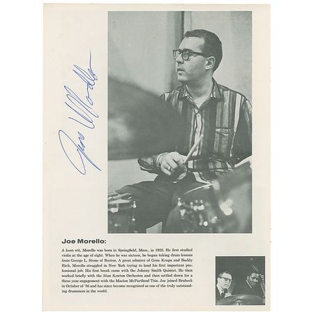 Lot #853 Dave Brubeck Quartet Program - Image 3