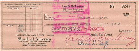 Lot #1173 Lucille Ball and Desi Arnaz - Image 1