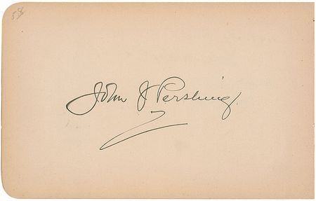 Lot #1 American Presidents and Notables: Spectacular autograph album compiled by a Texas oil baron and theater owner containing 12 presidents along with Susan B. Anthony, Clara Barton, John J. Pershing, and Richard Gatling - Image 16
