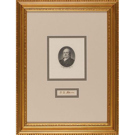 Lot #6 John Quincy Adams Signature