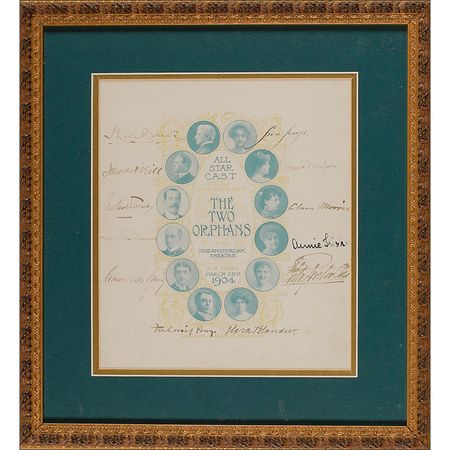 Lot #1550 Wizard of Oz: Clara Blandick Program Cover - Image 1