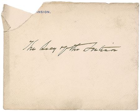 Lot #52 Benjamin Harrison: In a rare handwritten letter as president, Harrison suggests a meeting with cabinet members - Image 2