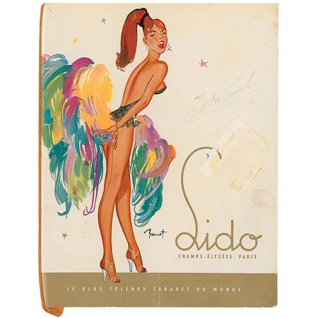 Lot #1061 Elvis Presley: Elvis takes in the risque Lido show in Paris in 1959 - Image 2