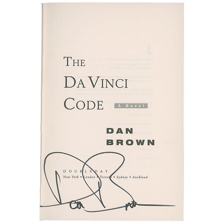 Lot #574 Dan Brown Book - Image 1
