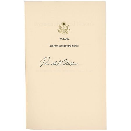 Lot #96 Richard Nixon: Very limited edition Watergate book and ?Tapes from the Grave? - Image 1