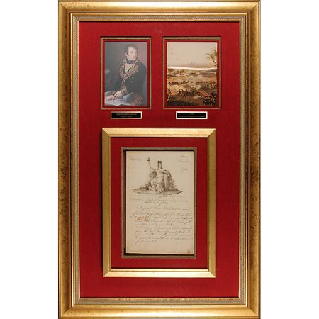 Lot #319 Napoleon: “I have ordered the two best Venetian vessels to be armed for war“ Napoleon launches his invasion of Egypt, the military campaign that would propel him to power - Image 1