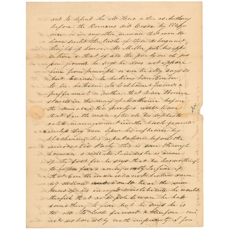 Lot #143 Martin Van Buren: Thomas Davidson: Calhoun stands in Van Buren’s way - Image 2