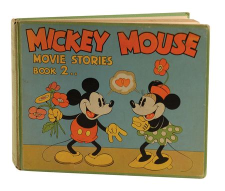 Lot #556 Walt Disney: Disney presents a 1934 edition of Mickey Mouse Movie Stories, Book 2 - Image 2
