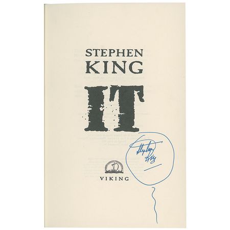 Lot #463 Stephen King: “It” signed first edition - Image 1