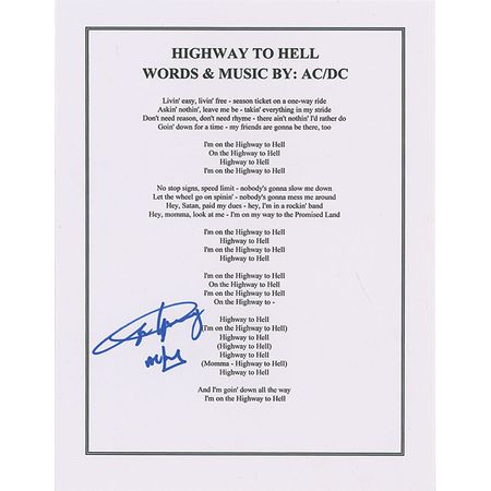 Lot #619 AC/DC: Angus Young Group Lot - Image 1