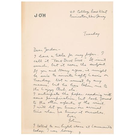 Lot #485 John O’Hara Group Lot - Image 1