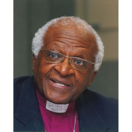 Lot #295 Desmond Tutu Signed Photographs - Image 1