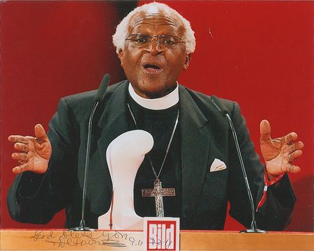 Lot #295 Desmond Tutu Signed Photographs - Image 2