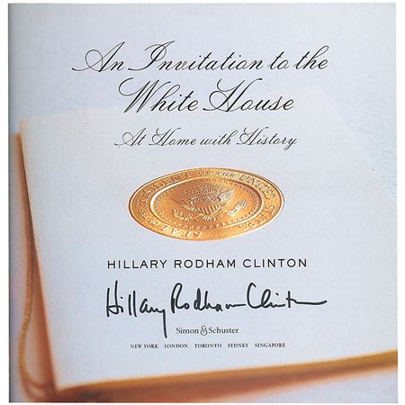 Lot #29 Hillary Clinton Book