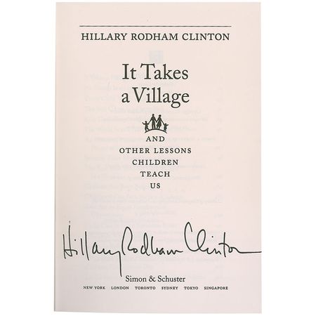Lot #28 Bill and Hillary Clinton Book - Image 3