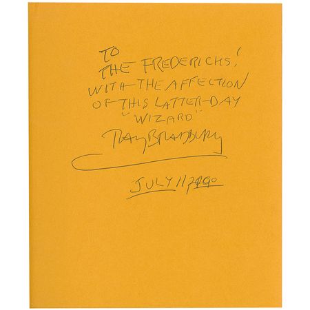 Lot #423 Ray Bradbury - Image 1