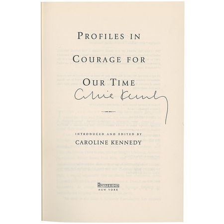 Lot #231 Caroline Kennedy Book - Image 1