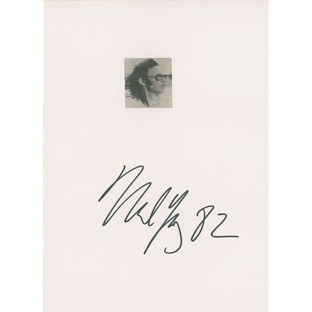 Lot #720 Stills, Nash, and Young Signatures - Image 1