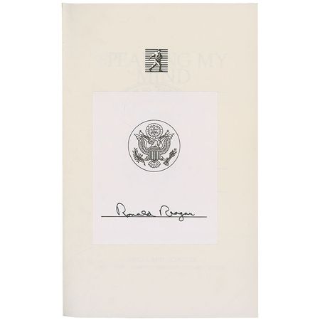 Lot #105 Ronald Reagan Book - Image 1