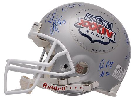 Lot #1501 St. Louis Rams Football Helmet - Image 3