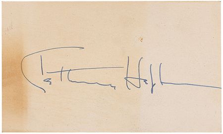 Lot #986 Katharine Hepburn Signature - Image 1