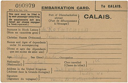 Lot #276 James and Lionel de Rothschild - Image 1