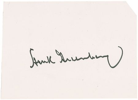 Lot #1413 Hank Greenberg Signatures - Image 1