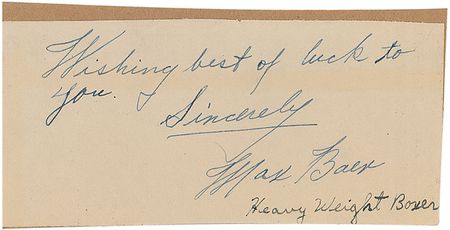 Lot #1350 Max Baer - Image 1