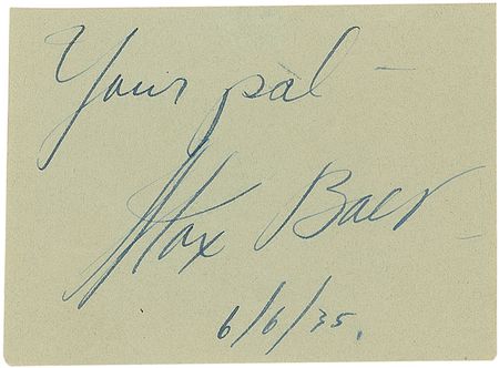 Lot #1350 Max Baer - Image 2