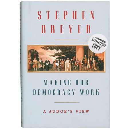 Lot #287 Supreme Court: Rehnquist and Breyer - Image 2