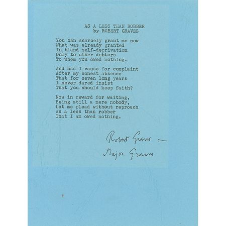 Lot #450 Robert Graves - Image 1
