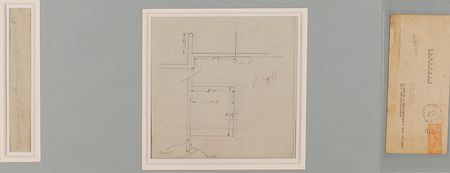 Lot #537 Frank Lloyd Wright: A stunning original blueprint of the masterwork, Fallingwater, accompanied by a letter in which Wright fumes about its construction - Image 2