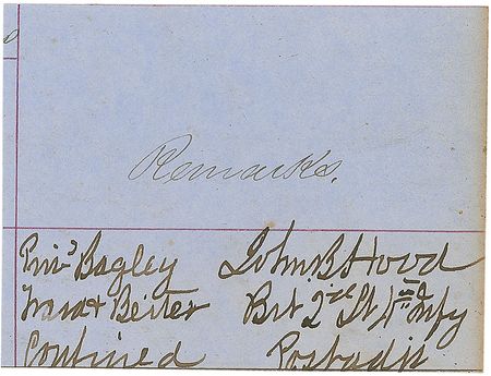 Lot #322 John Bell Hood Signature - Image 1