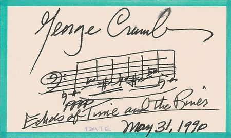 Lot #651 George Crumb - Image 1
