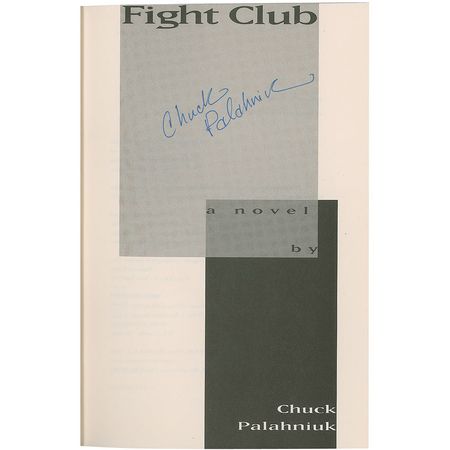 Lot #486 Chuck Palahniuk Book - Image 1