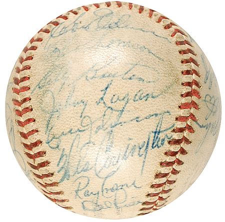 Lot #1452 Milwaukee Braves Baseball - Image 4