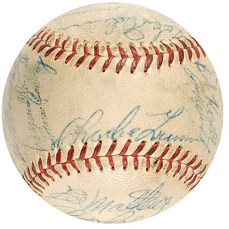 Lot #1452 Milwaukee Braves Baseball - Image 5