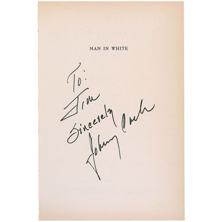 Lot #643 Johnny Cash Book - Image 1