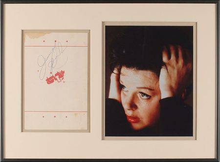 Lot #967 Judy Garland: Garland visits the #1 Bar - Image 1